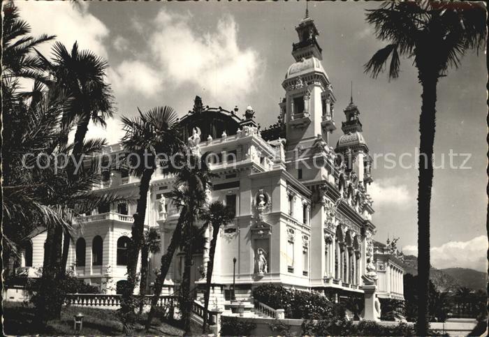 Monte-Carlo Le Casino vu des Terrasses
