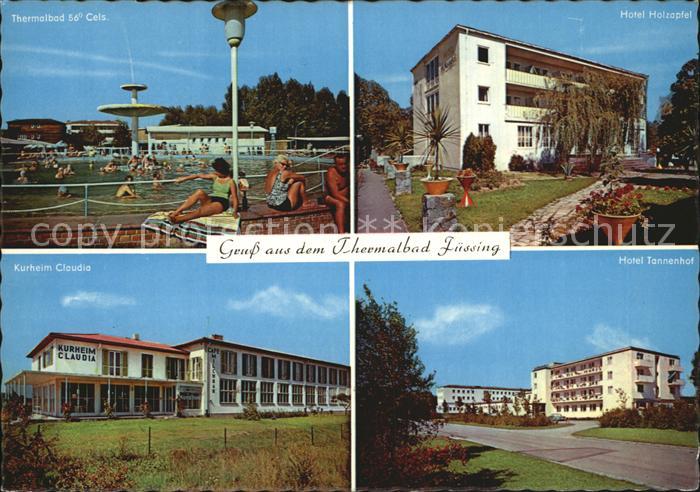Bad Fuessing Thermalbad Hotel Holzapfel Kurheim Claudia Hotel Tannenhof