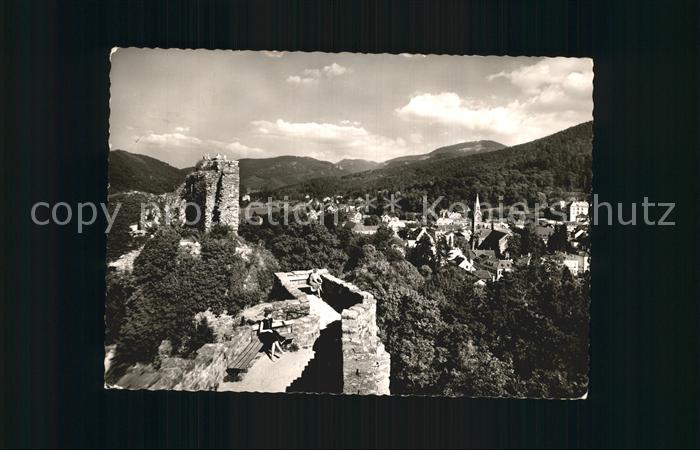 BADENWEILER BW Panorama Burgruine