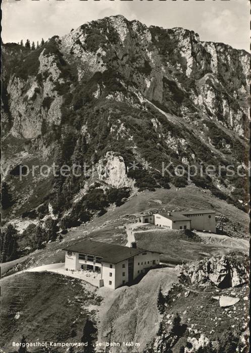 Kampenwand Chiemgau Berggasthaus Kampenwand Seilbahn