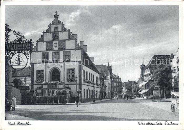 Bad Salzuflen Das altdeutsche Rathaus