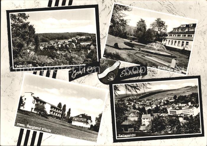 Endbach Bad Teilansichten Badehaus Koch Bergland Klinik