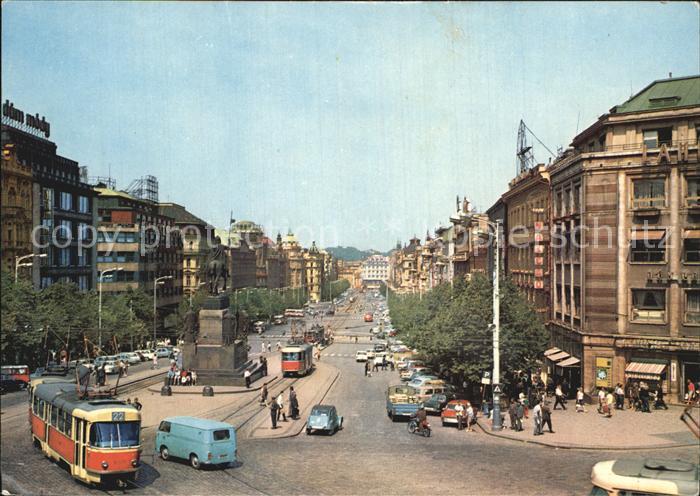 Praha Prahy Prague Vaclavske namesti