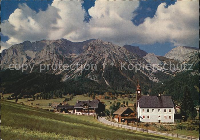 Ramsau Dachstein Steiermark Gebietsteil Kulm mit Scheichenspitze
