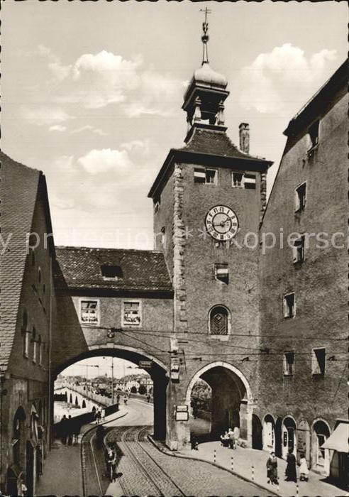 REGENSBURG Bayern Brueckentor