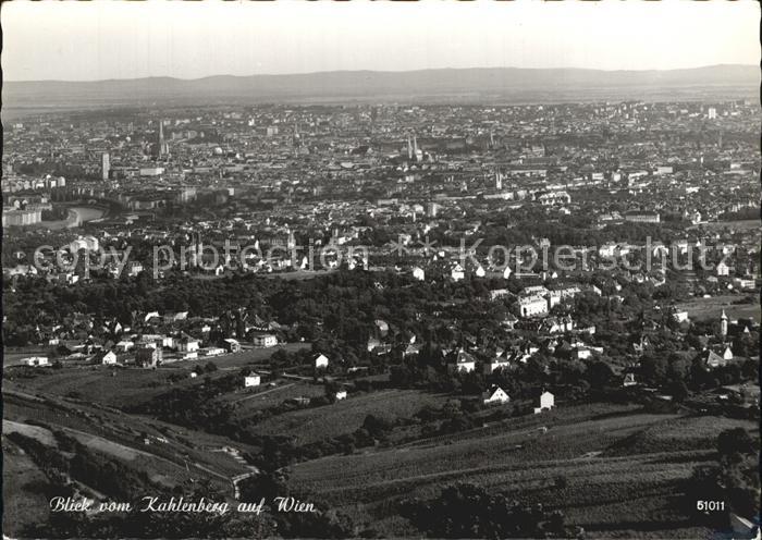 Wien Blick vom Kahlenberg