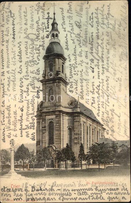 TRIER  CITY St Paulinuskirche