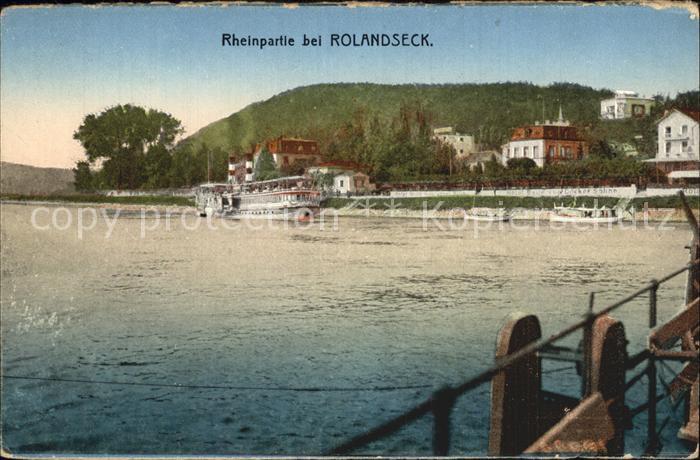 Rolandseck Rheinpartie Dampfer