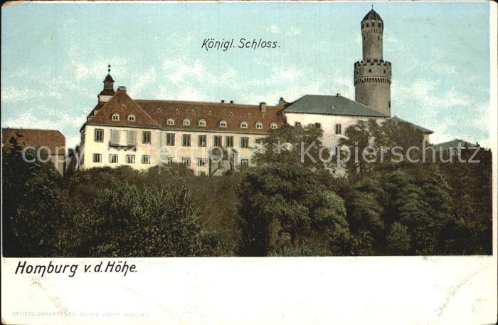 Homburg Bad Koenigliches Schloss