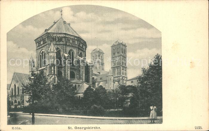 Koeln Rhein St Georgskirche