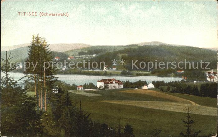 TITISEE Schwarzwald BW Panorama Schwarzwald