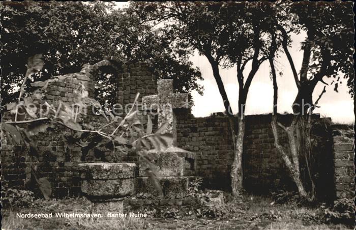 Wilhelmshaven  CITY Banter Ruine Kreuz