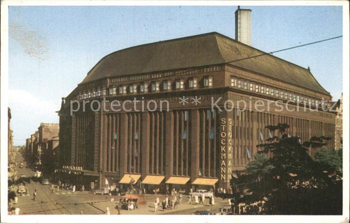 Helsinki Stockmannin tavaratalo Warenhaus Stockmann