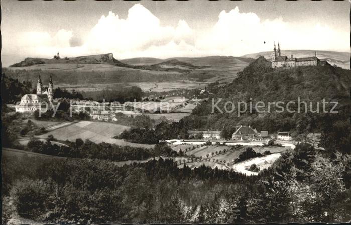 Maintal mit Vierzehnheiligen Staffelberg und Schloss Banz