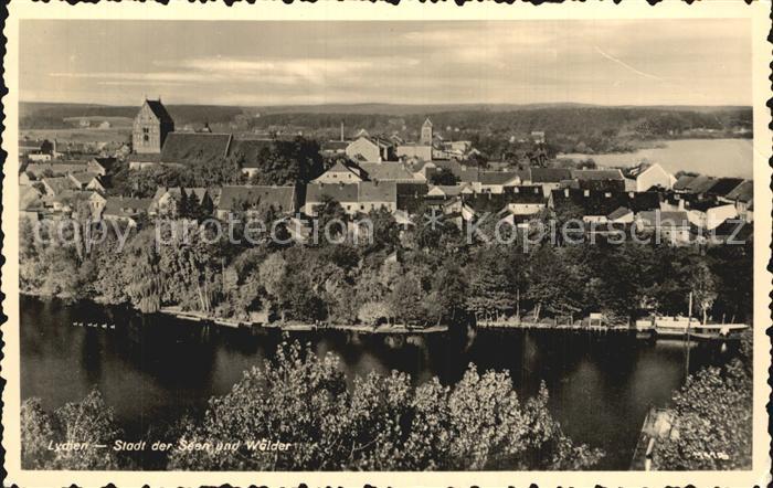 Lychen Panorama Stadt der Seen und Waelder