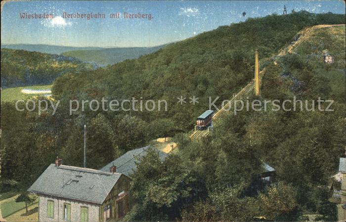 Wiesbaden Nerobergbahn mit Neroberg