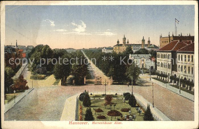HANNOVER  CITY Herrenhaeuser Allee