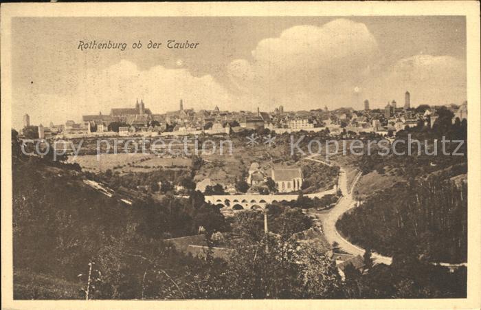 Rothenburg Tauber Panorama