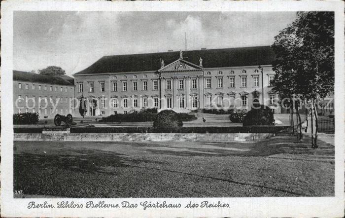 BERLIN  CITY Schloss Bellevue Gaestehaus des Reiches Bromsilber Imitation