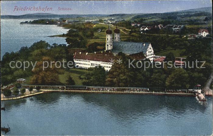 Friedrichshafen Bodensee Schloss Fliegeraufnahme