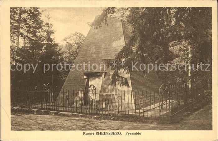 Rheinsberg Pyramide Kurort