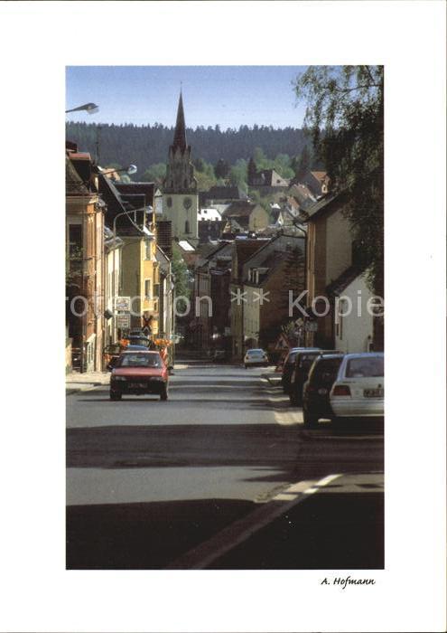 Selb Ortsstrasse Kirche