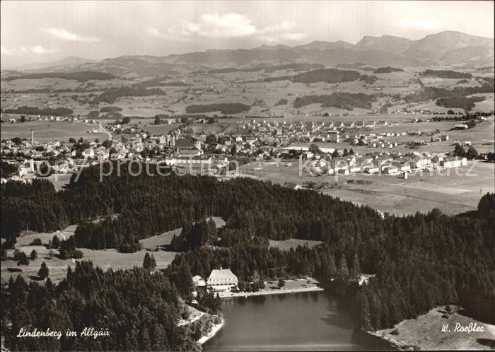 Lindenberg Allgaeu Fliegeraufnahme