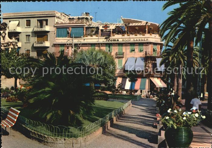 ALAssIO Savona Liguria IT Giardini e Caffe Roma Riviera dei Fiori