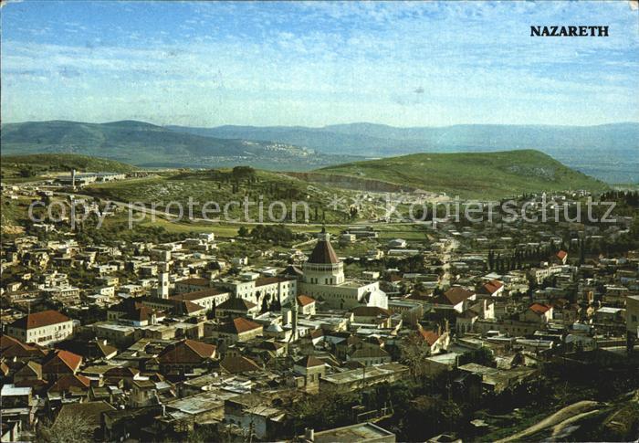 Nazareth Israel Panorama aegypten Israel Kreuzfahrt