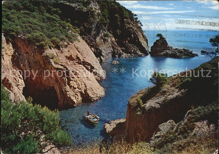 Palamos La Foradada del Castell Bucht Steilkueste