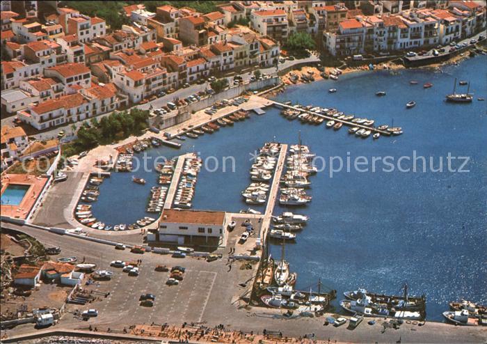 Port de la Selva Vista aerea del Club Nautico Hafen