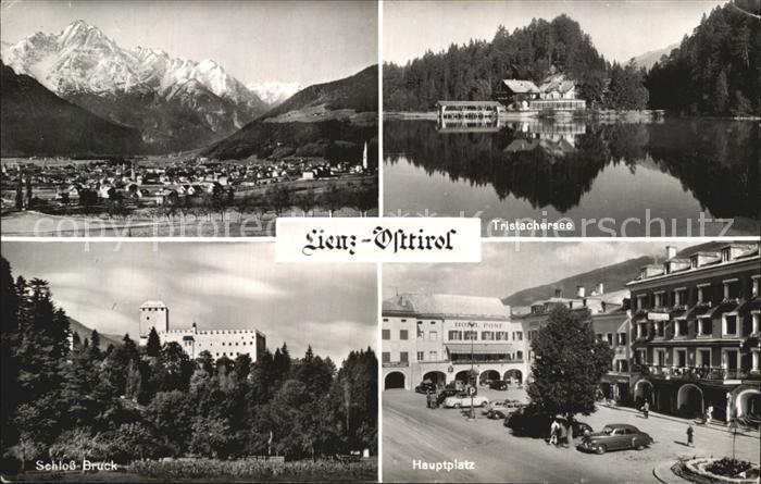 Lienz Tirol Tristachersee Schloss-Bruck Hauptplatz