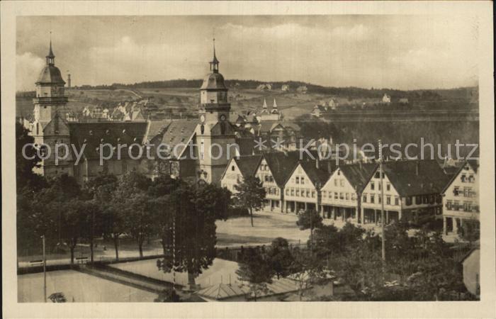 FREUDENSTADT BW Marktplatz mit Kirche