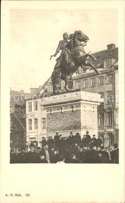 Kopenhagen Denkmal Reiter