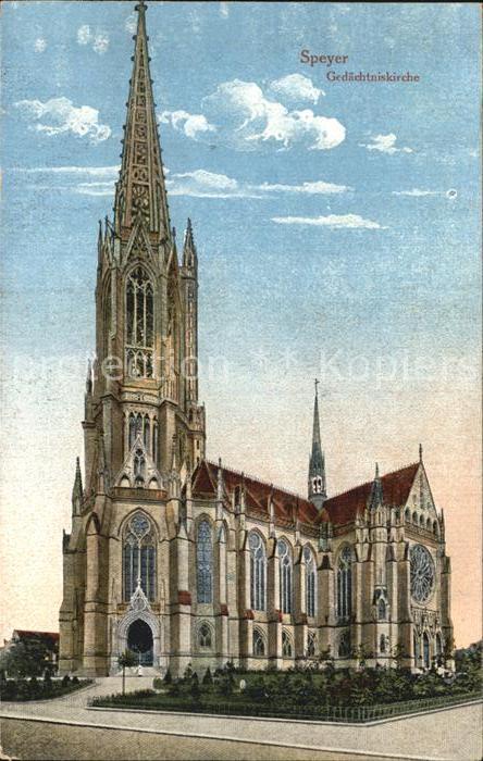 Speyer Rhein Gedaechtniskirche