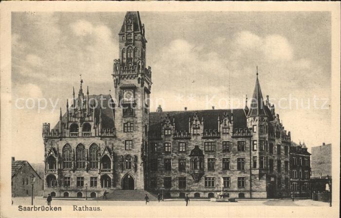 SAARBRueCKEN Saarland Rathaus