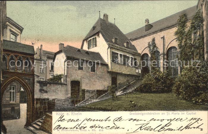 Koeln Rhein Dreikoenigenthoerchen St. Maria im Capito