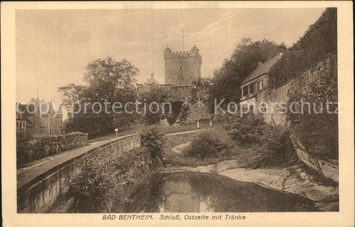 Bad Bentheim Schloss mit Traenke