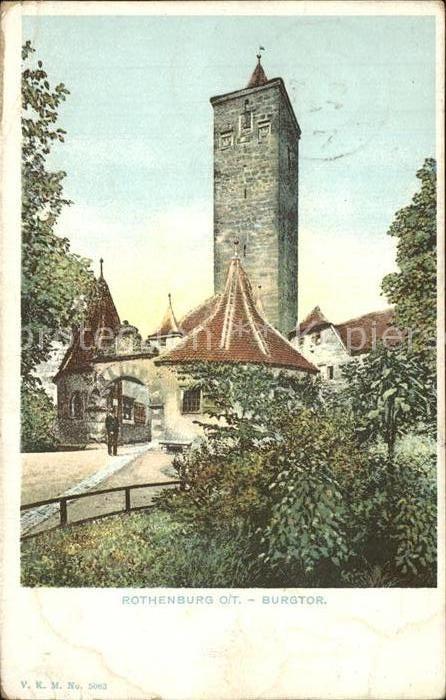 Rothenburg Tauber Burgtor
