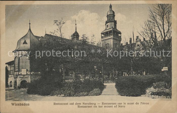Wiesbaden Restaurant auf dem Neroberg