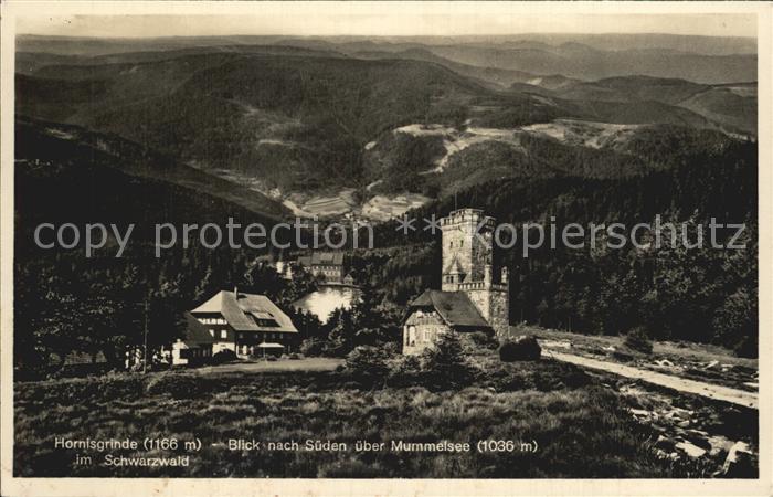 Hornisgrinde mit Mummelsee