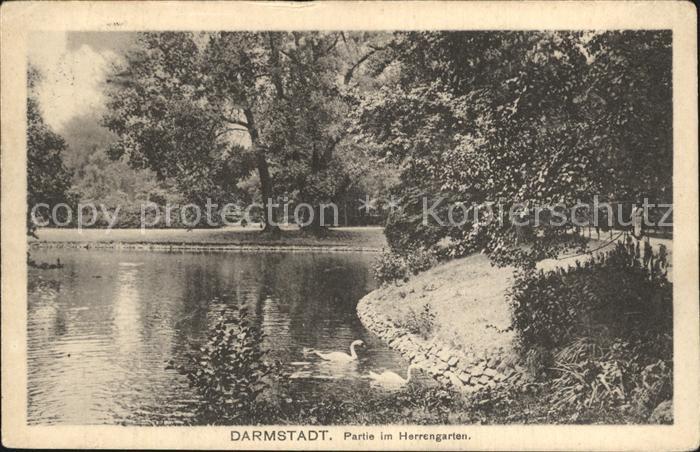 Darmstadt Partie im Herrengarten
