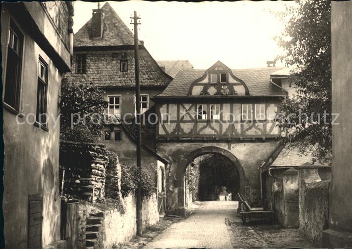 Braubach Rhein Philippsburg-Tor