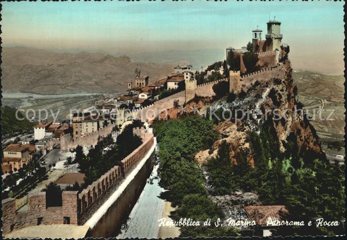 San Marino Repubblica mit Zitadelle