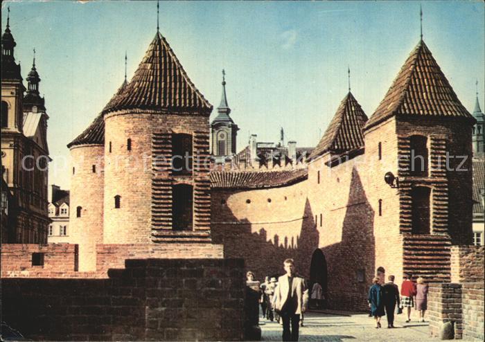 Warschau Masowien Barbakan