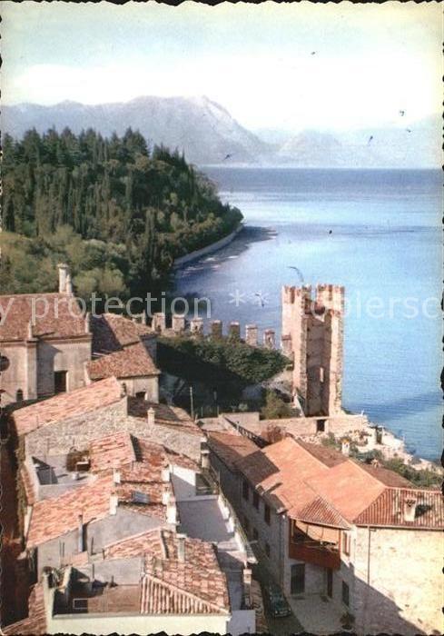 Sirmione Lago di Garda Ortspartie am See