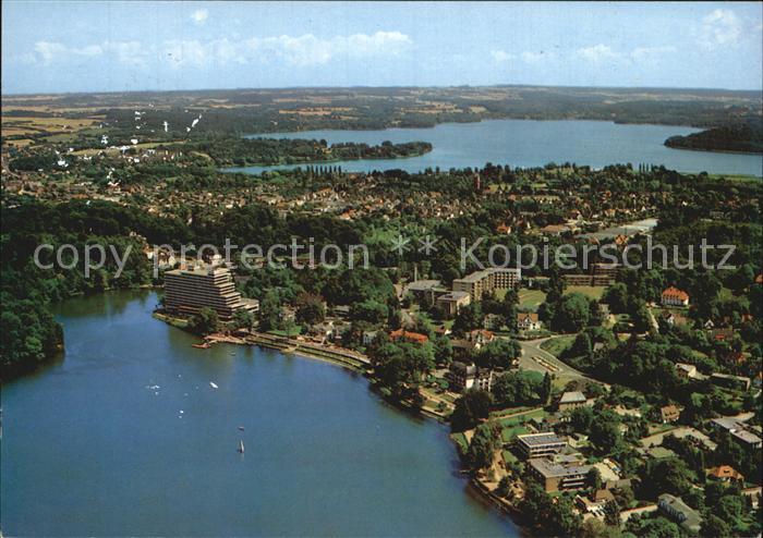 Malente-Gremsmuehlen Fliegeraufnahme Holsteinische Schweiz