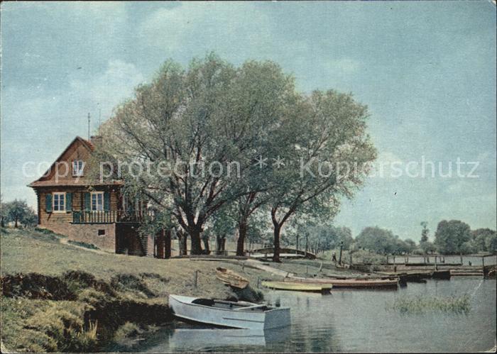 Polen Dziekanow Lesny Partie am Fluss