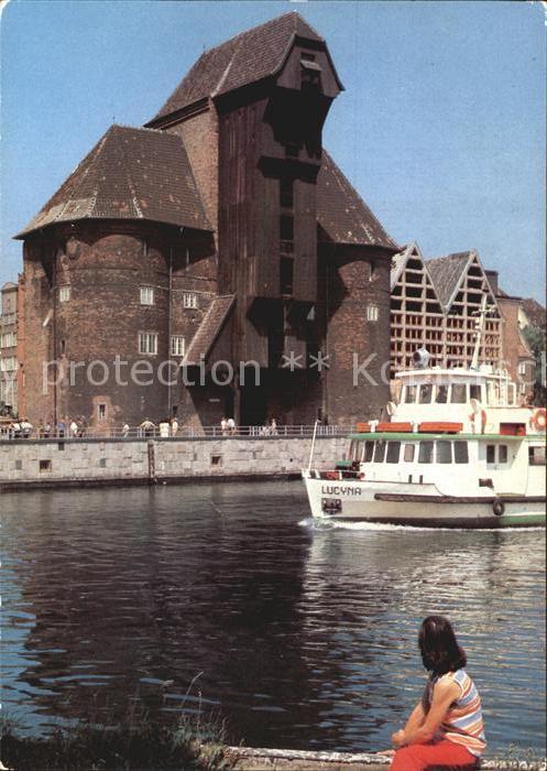 Gdansk alter Speicher am Wasser