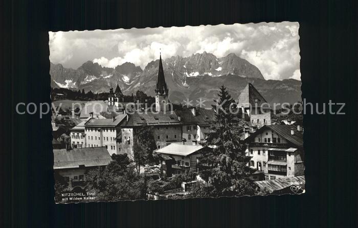 Kitzbuehel Tirol mit wildem Kaiser